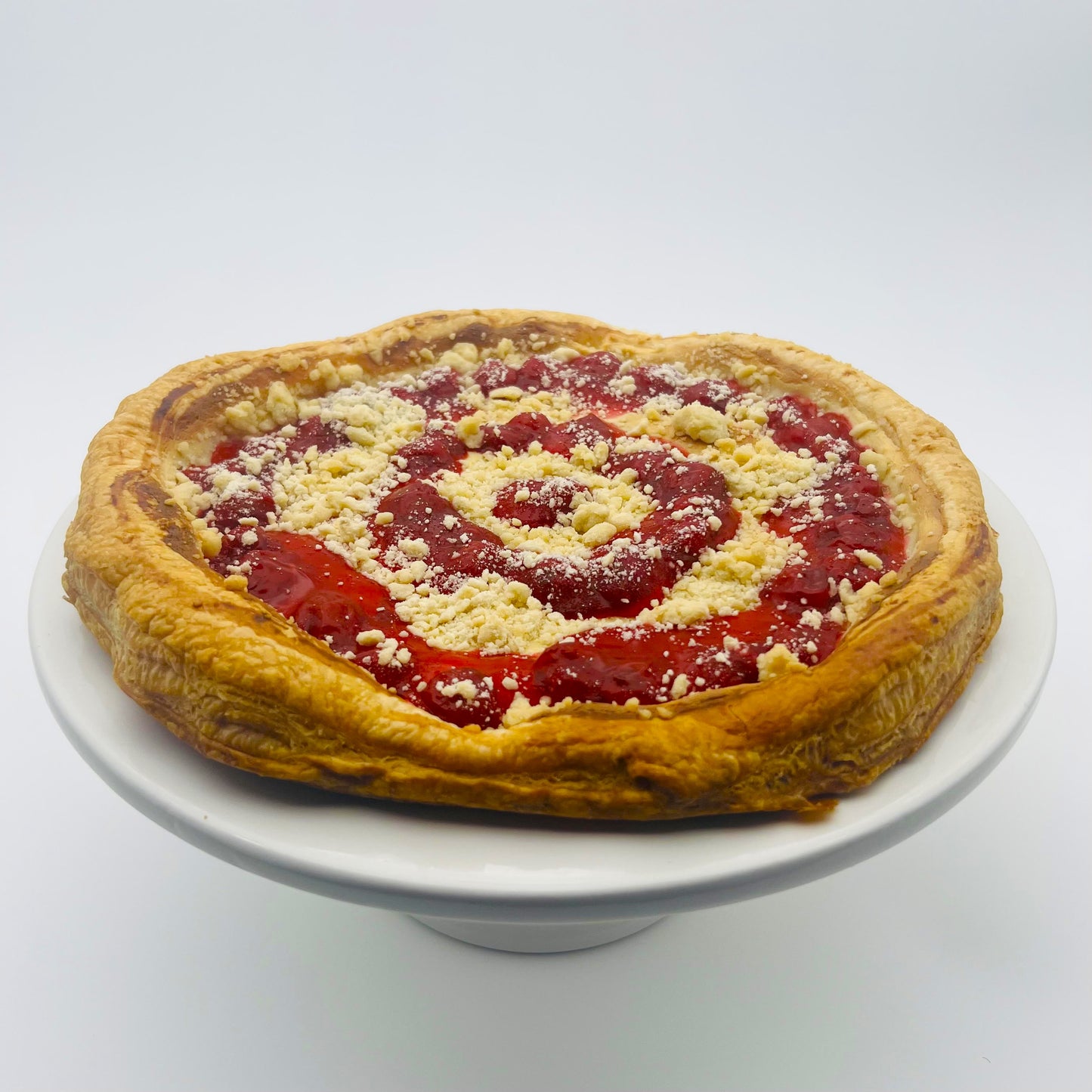 Cherries Jubilee Pastry Pizza