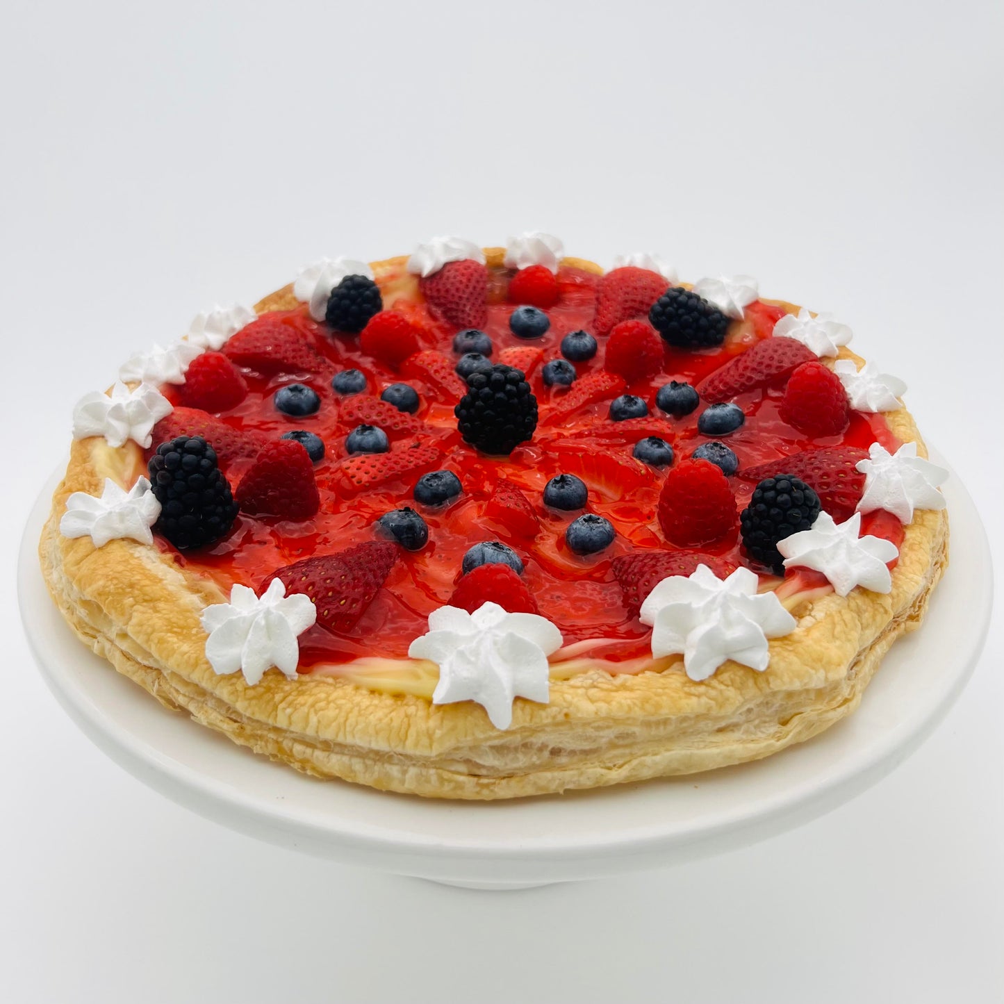 Fresh Fruit Pastry Pizza