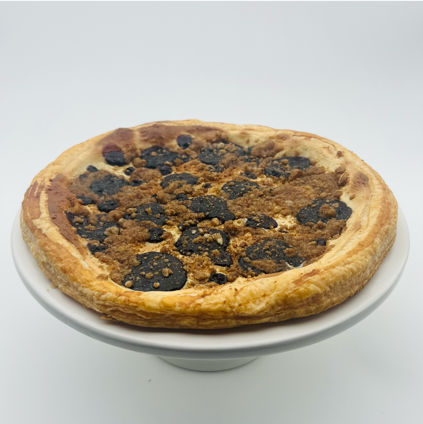 Blueberry Buckle Pastry Pizza