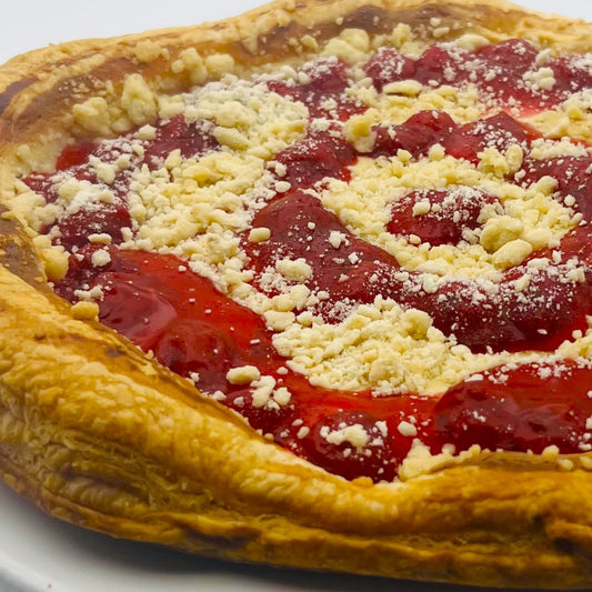 Cherries Jubilee Pastry Pizza