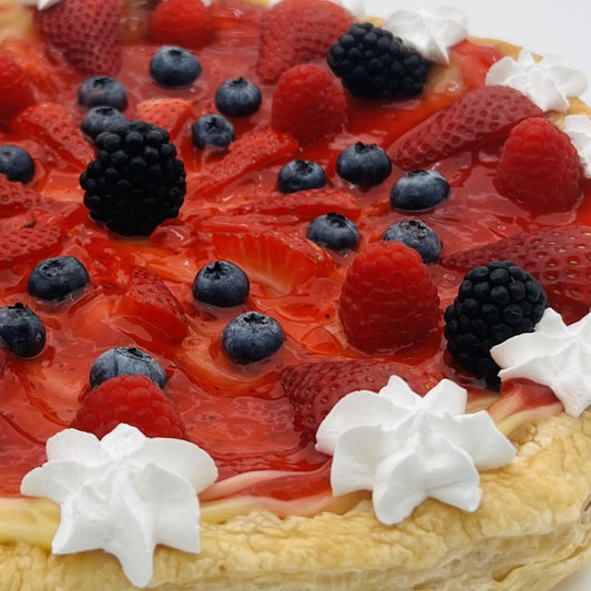 Fresh Fruit Pastry Pizza