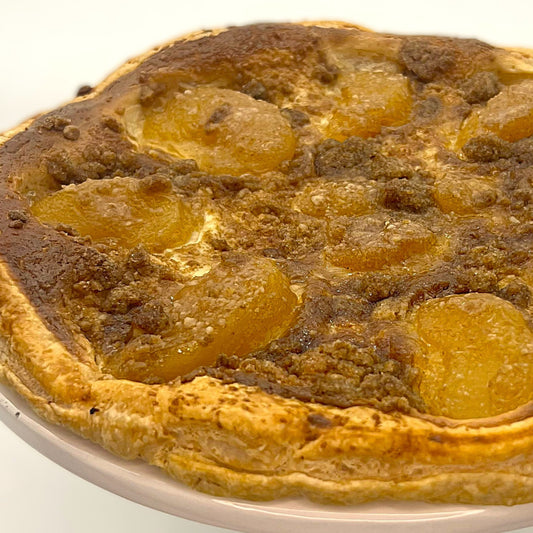 Apples and Honey Pastry Pizza